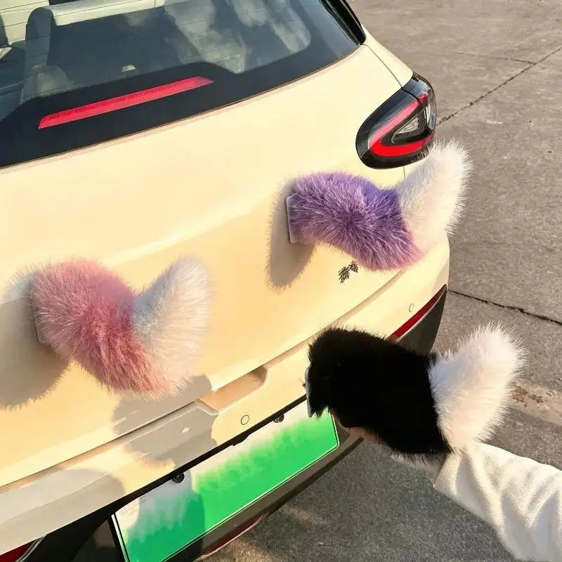 Car Electric Kawaii Tail Decoration Voice Controlled Cos Prop Fun Auto Exterior Decor for Vehicle Customization Gift Ideas