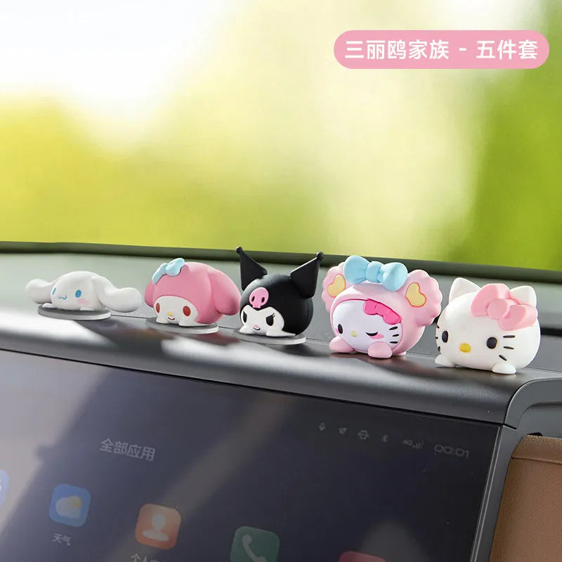 Hello Kitty Car interior accessories, car center console decorations, electric vehicle accessories