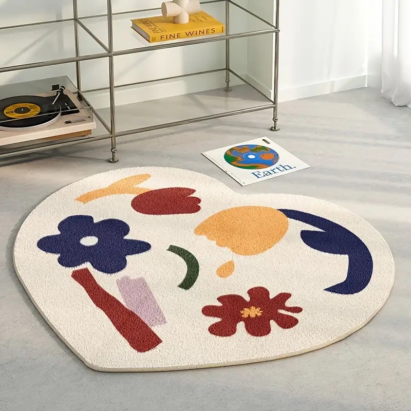 Creative Heart Shape Rug