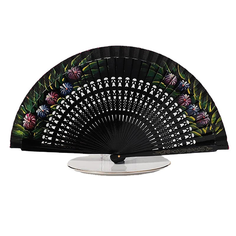 Chinese and Spanish Style Double-Sided Folding Fan