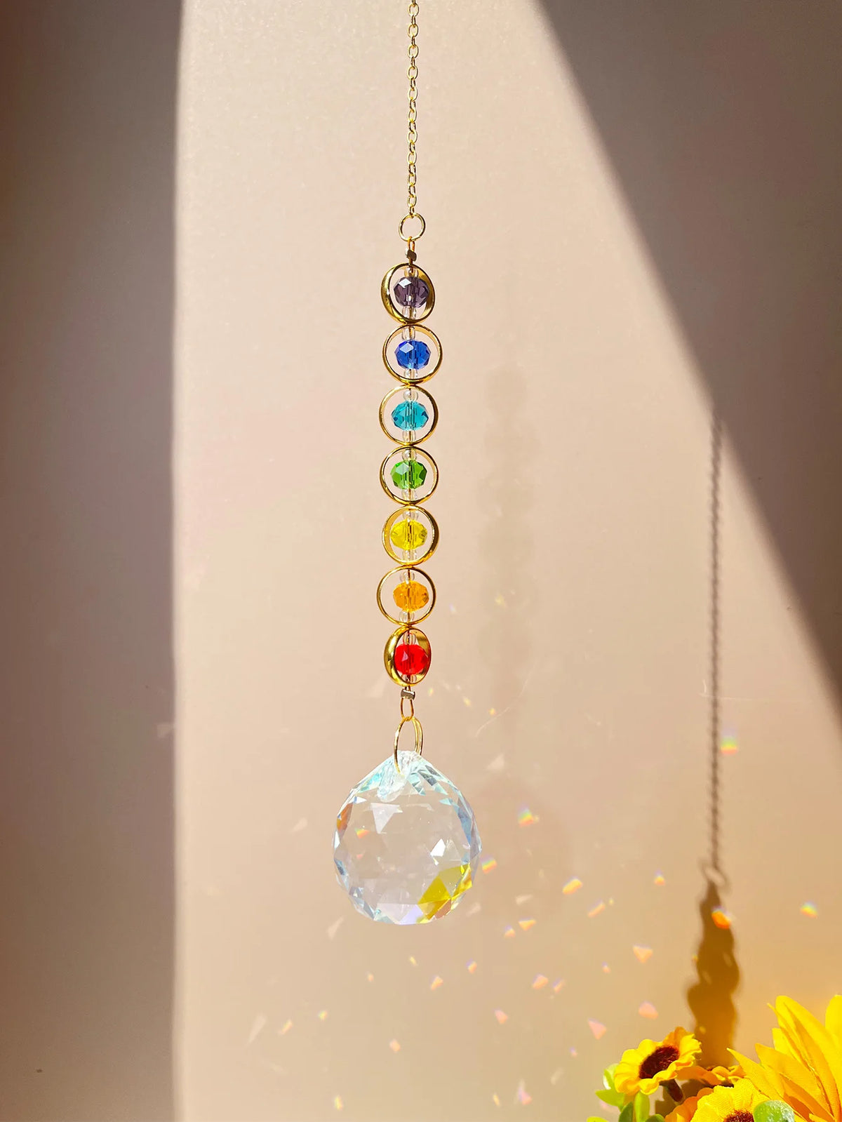 1pc Crystal Suncatcher Rainbow and Fantasy