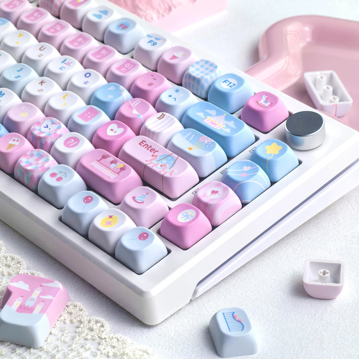 MAIMOOO Keyboard Keycaps Garden Party Cherry Moa