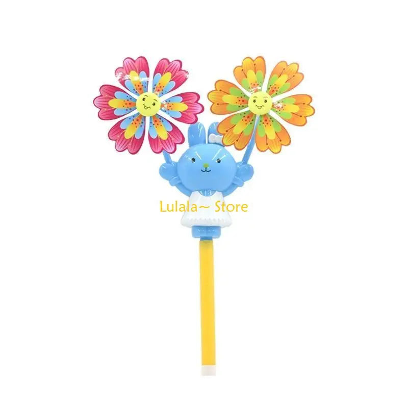 Y4QA Wind Spinners for Garden Yard Decor Wand for Kids for Play LED Lights Windmill Christmas Holiday Night Gifts