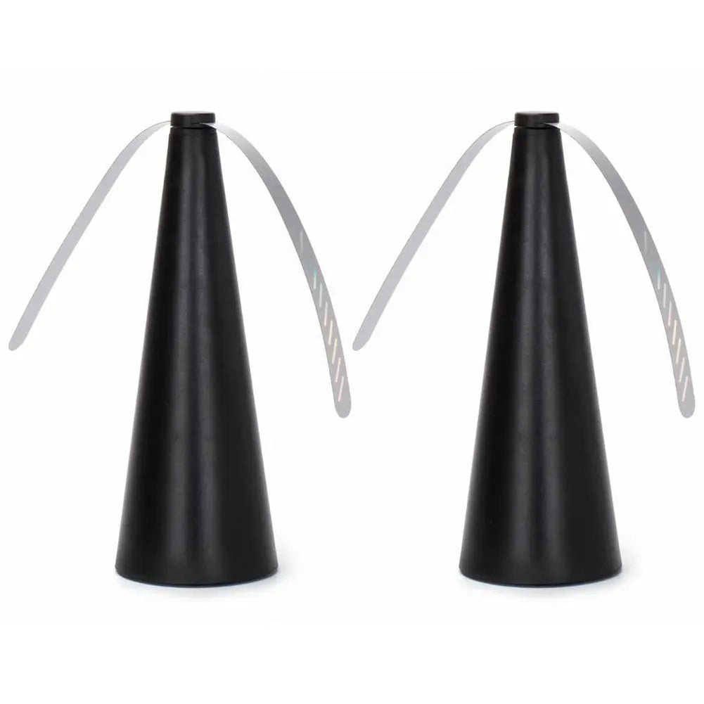 2pcs Fly Fans for Tables Fly  Fan Fly Spinner Portable Outdoor Picnic Fan for Picnic Restaurant Party