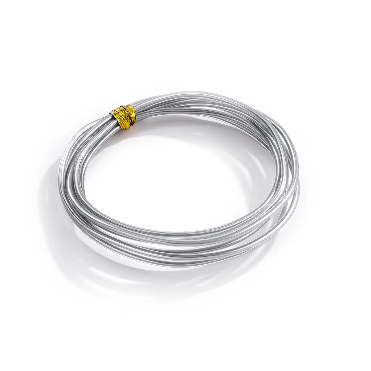 3/5/10 Meters 1/1.5/2 mm Silver Bendable Aluminum Craft Wire for DIY doll Skeletons and Craft Making