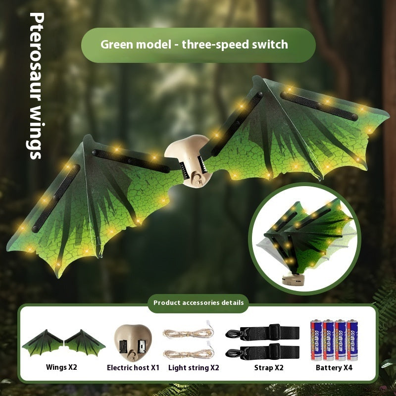 Light-emitting Electric Butterfly Wings