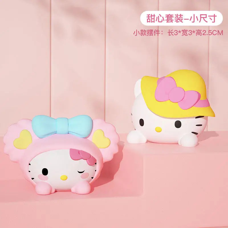 Hello Kitty Car interior accessories, car center console decorations, electric vehicle accessories