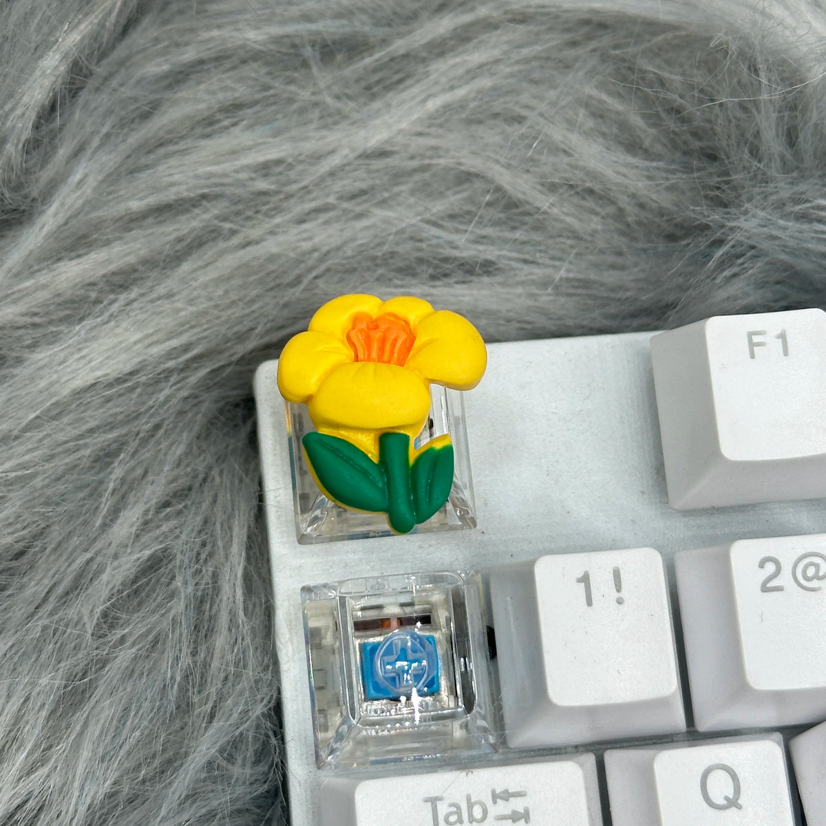 DIY Keycaps with Cute Floral Melodies