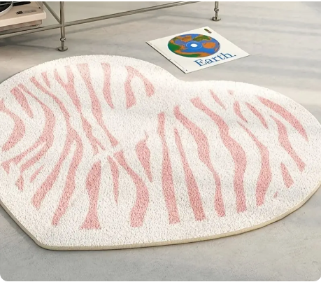Creative Heart Shape Rug