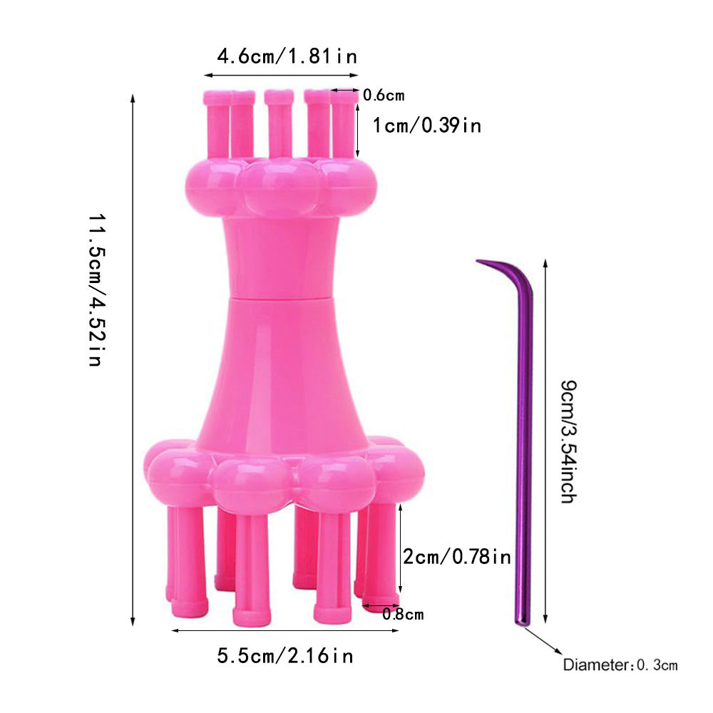 Double-Head DIY Knitting Tool and Yarn Winder