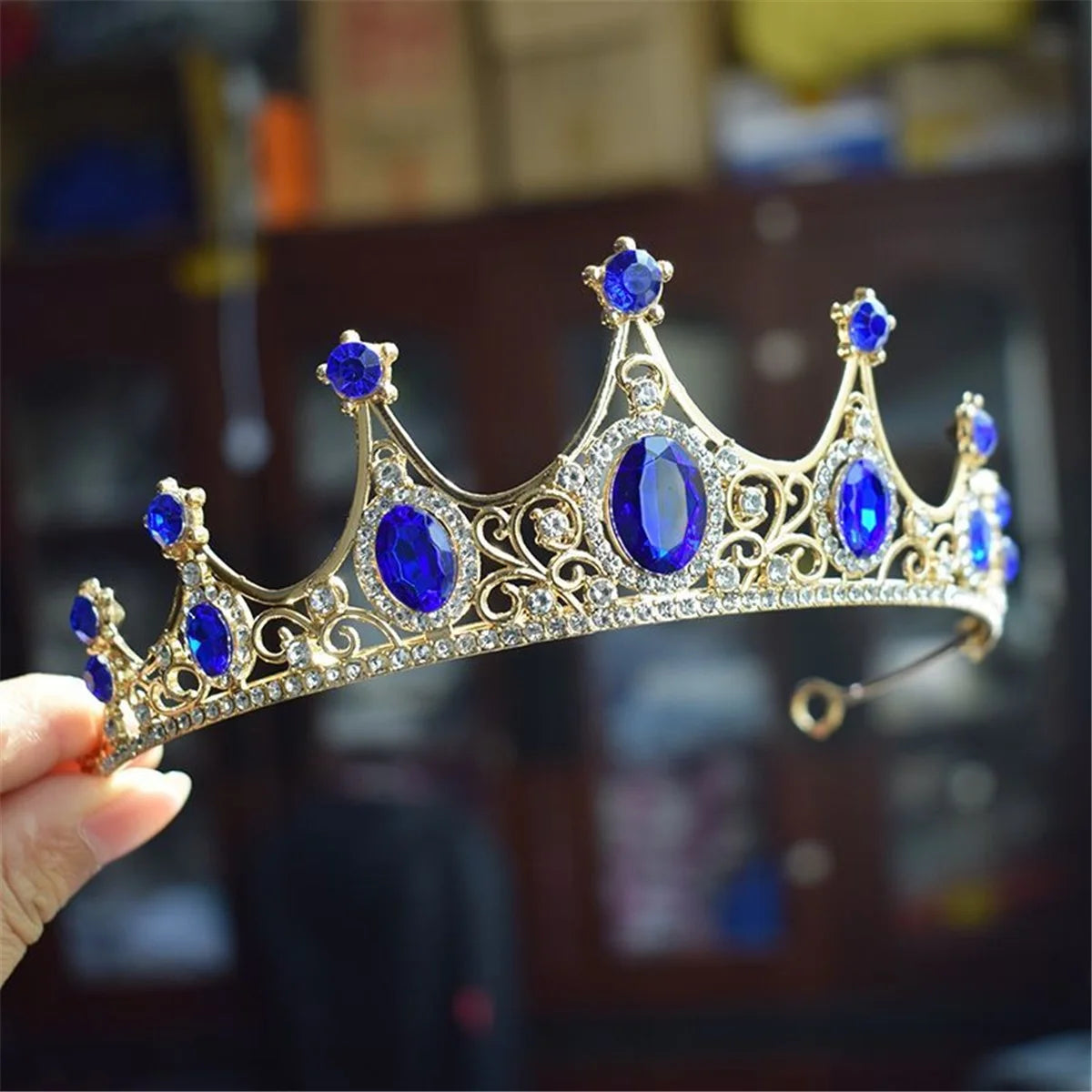 Collection of new inlaid ornaments Baroque retro crown