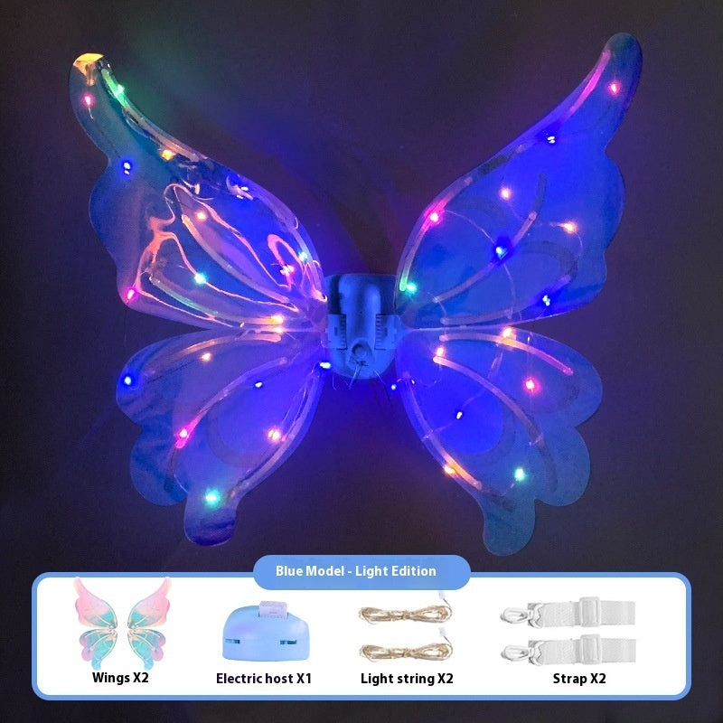 Light-emitting Electric Butterfly Wings