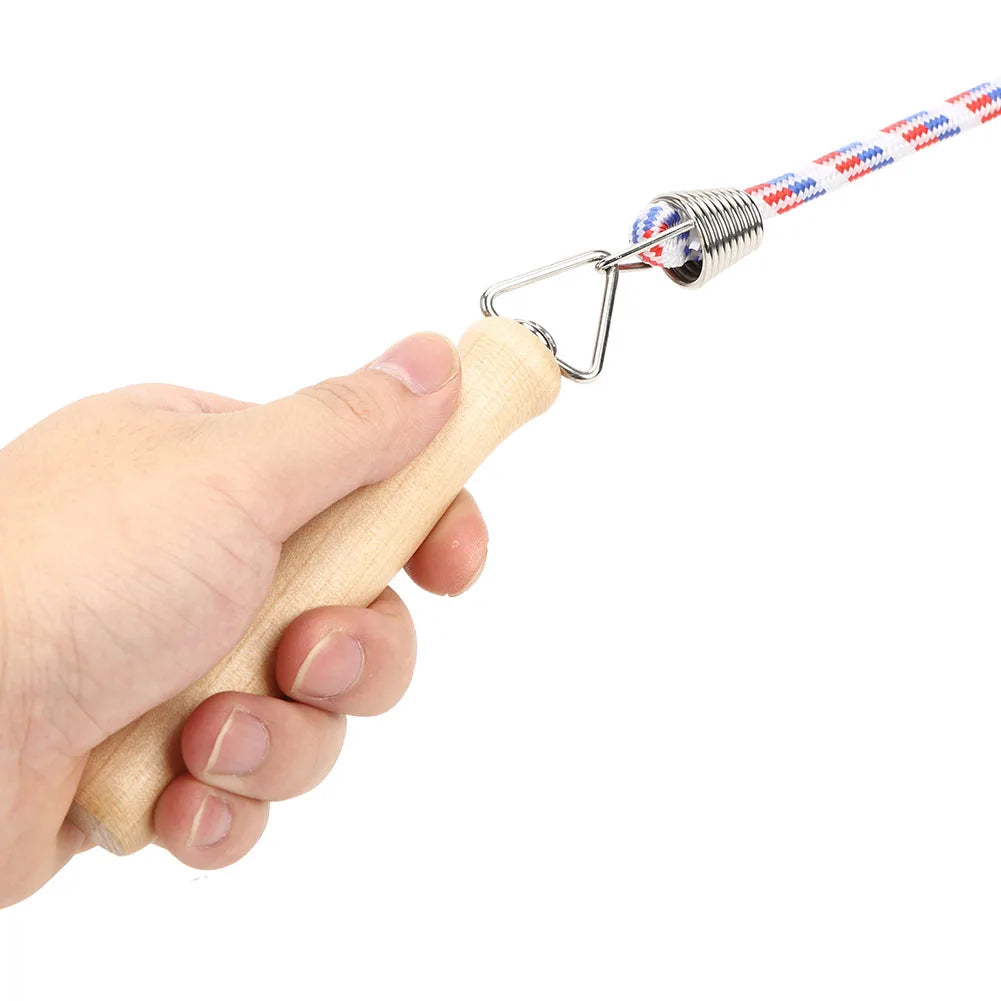 Skipping Rope Easy  Cotton Weaving Long Enough Good Elasticity Jump Ropes Environmentally Friendly for Outdoor Sports