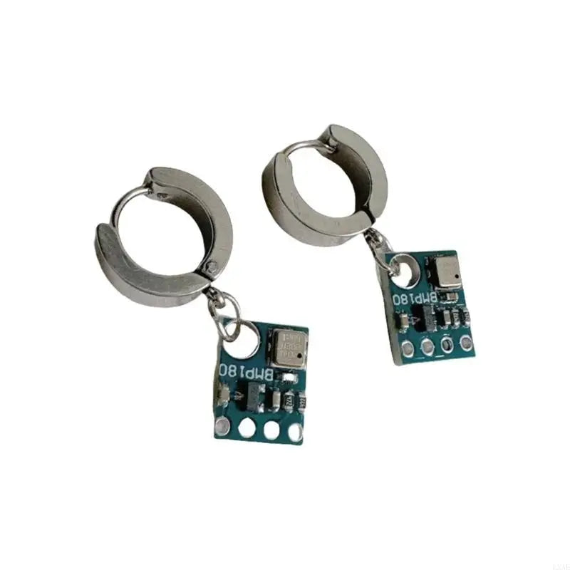 Futuristic Alien Circuit Earrings Punk Charm Earrings Suitable for Youthful