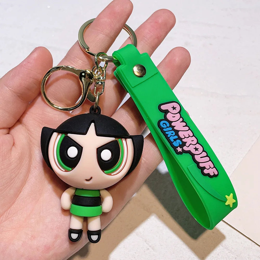 Powerpuff Girls keychains