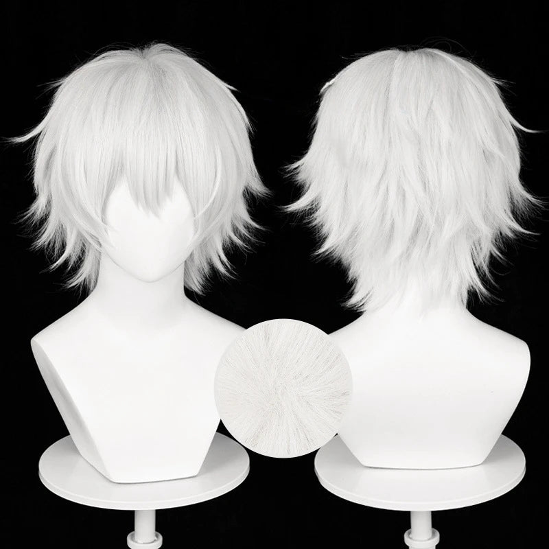 Anime Tokyo Ghoul Kaneki Ken Cosplay Wig Sasaki Haise Cosplay Hair Juzo Suzuya Touka Kirishima Heat Resistant Synthetic Wigs