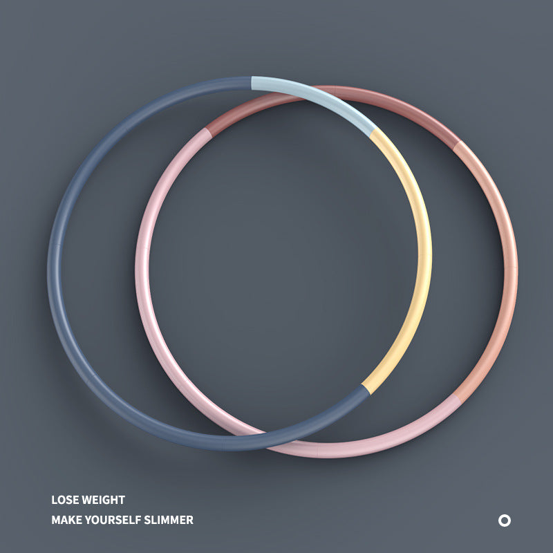Detachable 8-Section Hula Hoop for Fitness and Waist Slimming
