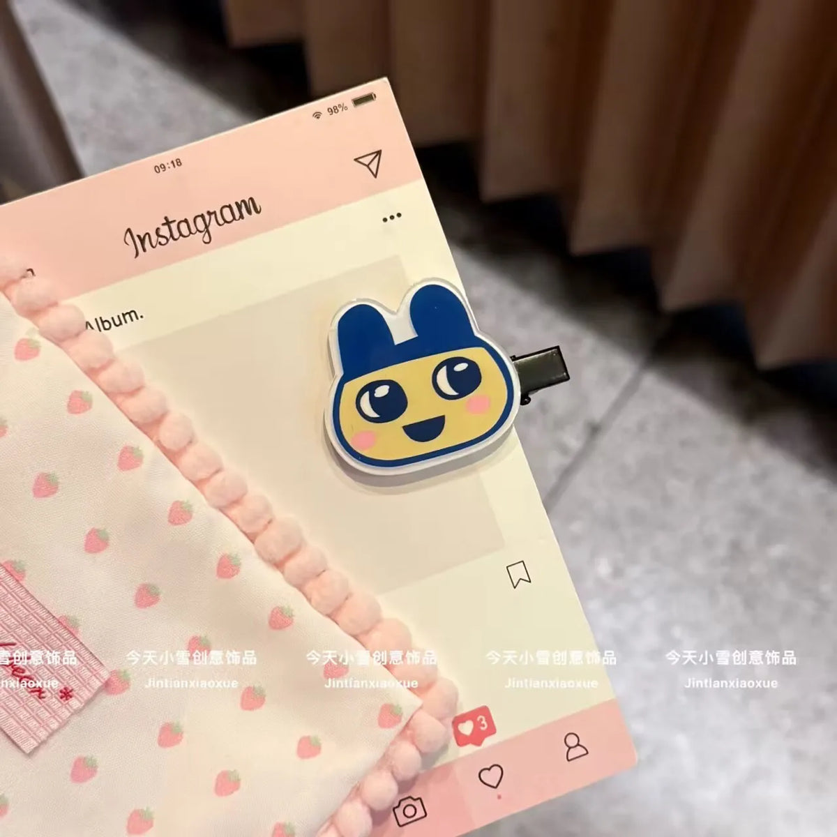Tamagotchi Series Hairpin Cartoon Duckbill Clip Side Bangs Clip Cute Girl Sweet Hair Accessory Creativity Anime Peripherals Gift