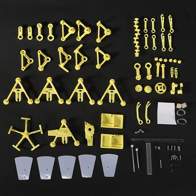 Wind Energy Powered Beast Robot Science And Educatio Puzzle Assembly Creative Mechanical DIY Kit Child Education Toy