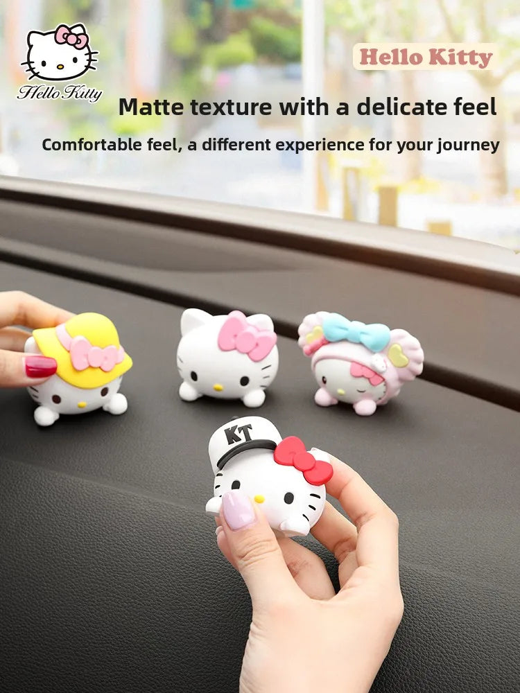 Hello Kitty Car interior accessories, car center console decorations, electric vehicle accessories