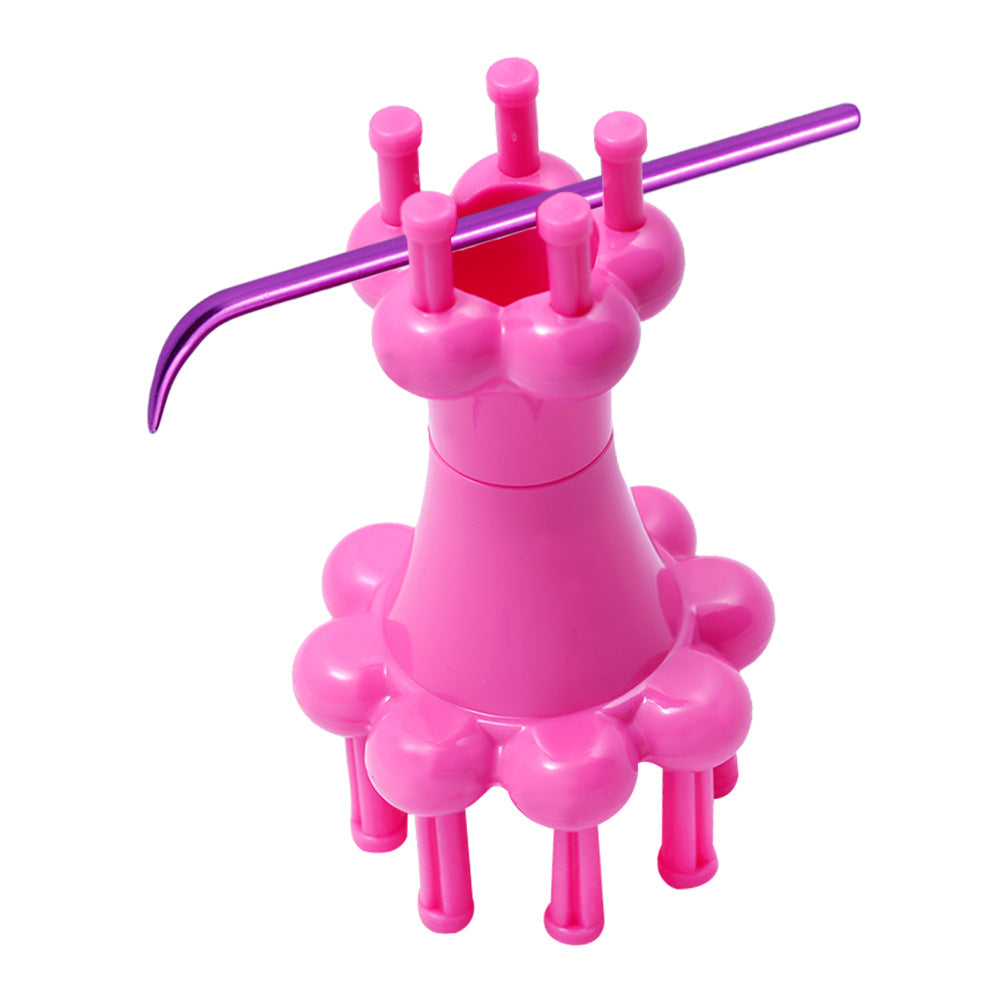 Double-Head DIY Knitting Tool and Yarn Winder