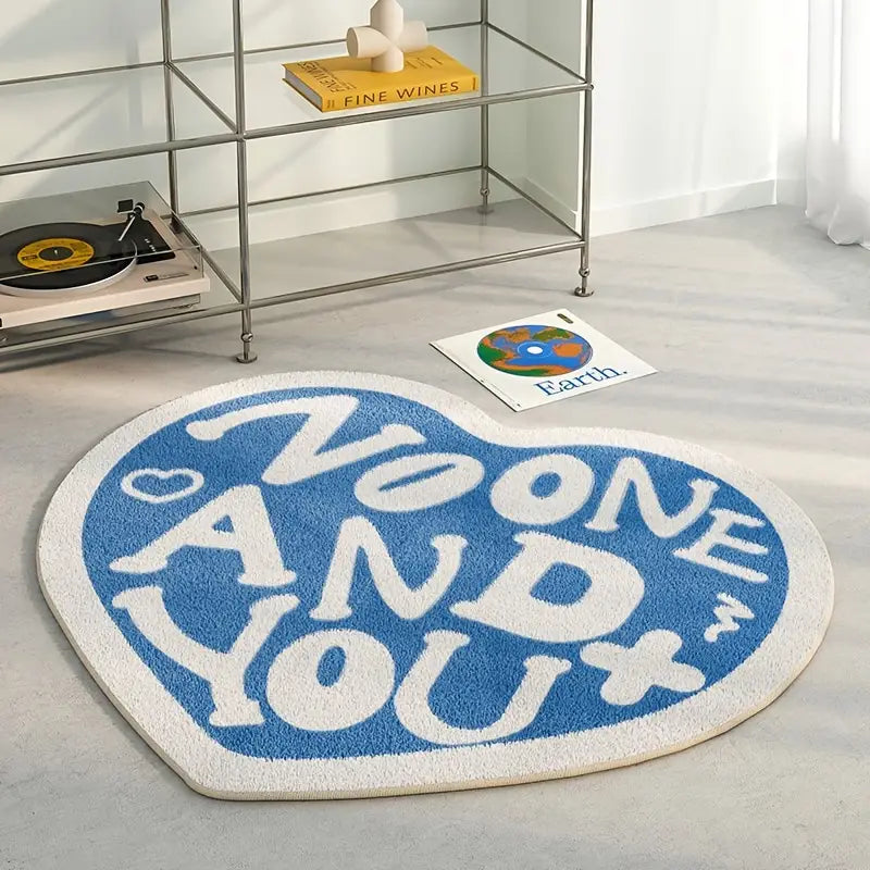 Creative Heart Shape Rug