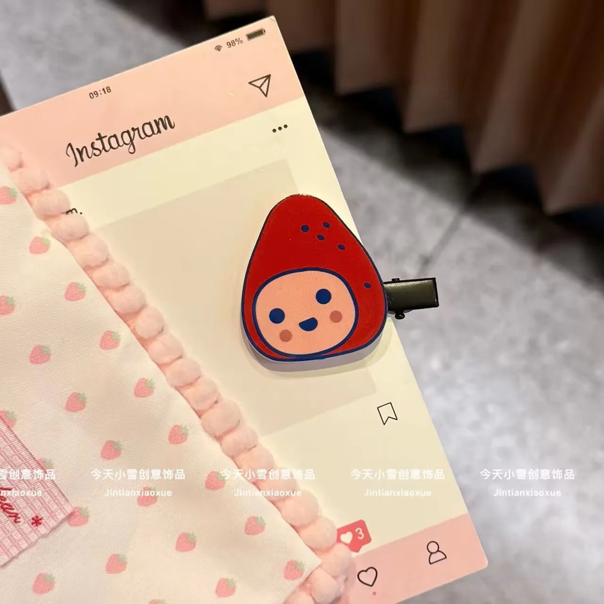 Tamagotchi Series Hairpin Cartoon Duckbill Clip Side Bangs Clip Cute Girl Sweet Hair Accessory Creativity Anime Peripherals Gift