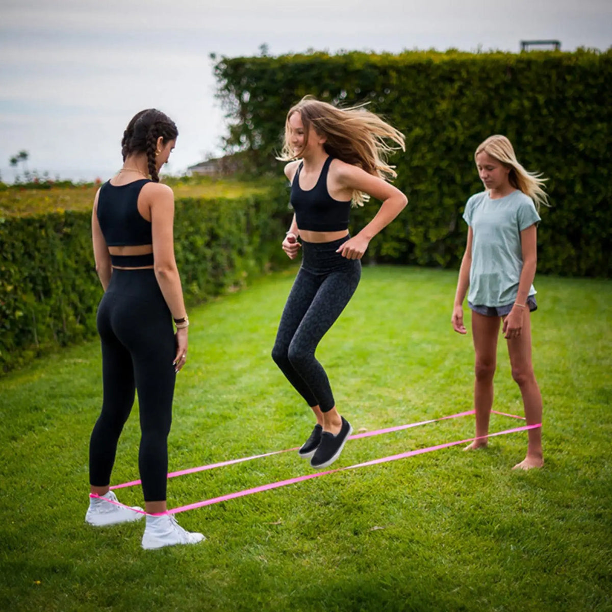 Elastic Chinese Jump Rope Skipping Rope 300cm Long Girls Group Jump Rope Jumping Rope for Games Party Favors Indoor Sports