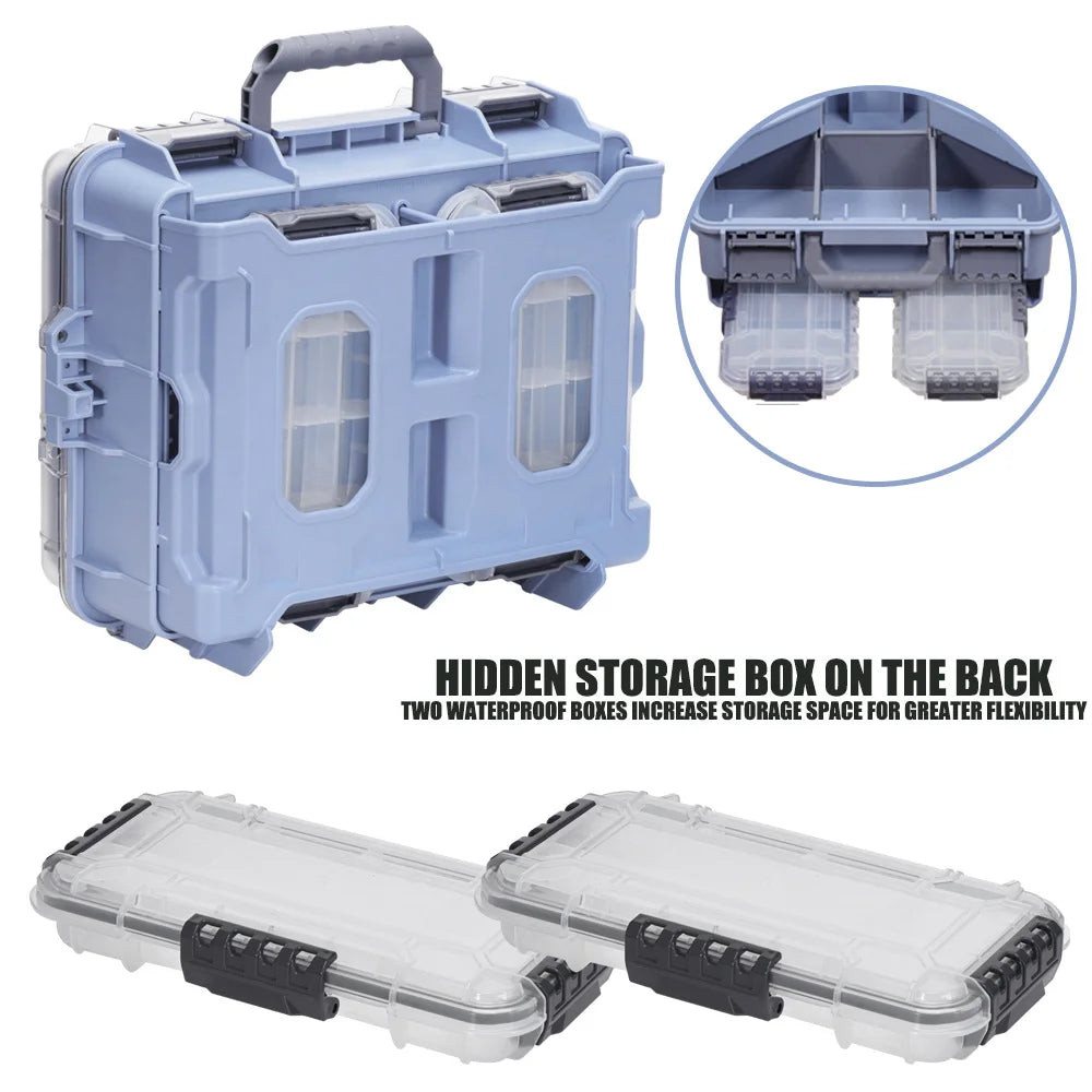 Hard Fishing Storage Box Thickened Large Multifunctional Three Layer