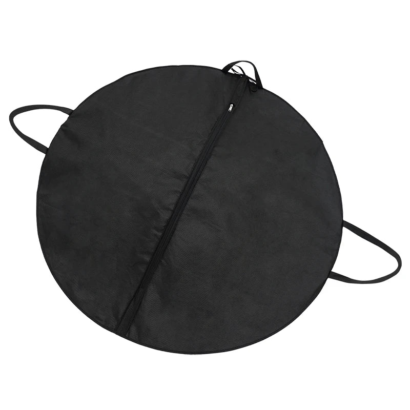 Zipper Black Storage Bag for Ballet Tutu Non-woven Waterproof Handbag Backpack for Performance Tulle Skirts Dance Accessories