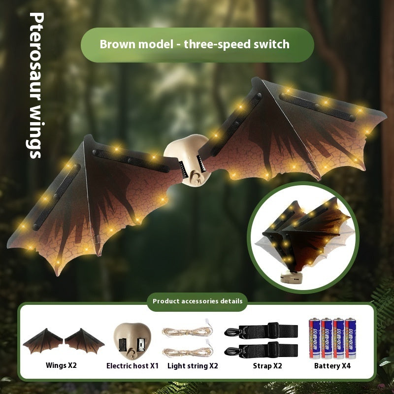 Light-emitting Electric Butterfly Wings