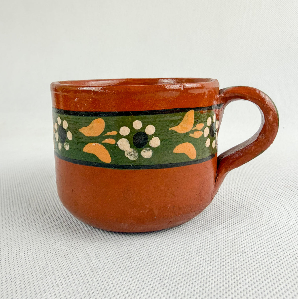 Traditional Mexican Tea Pot Set 16pc - Juego de Te Barro