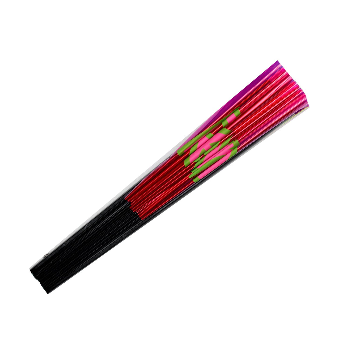Holographic Pink Rave Mom XL Hand Fan