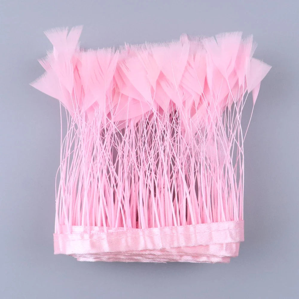 Turkey Feathers Trim Ribbon Fringe