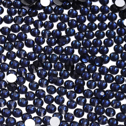 SS3-SS60 Blue Series Non-Hotfix High Quality Glass Flatback Rhinestones