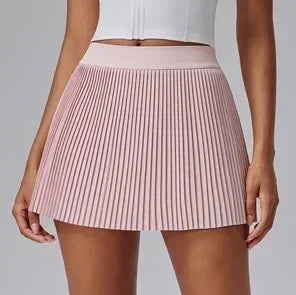 Floral Quick-drying Sports Pleated Skirt Shorts