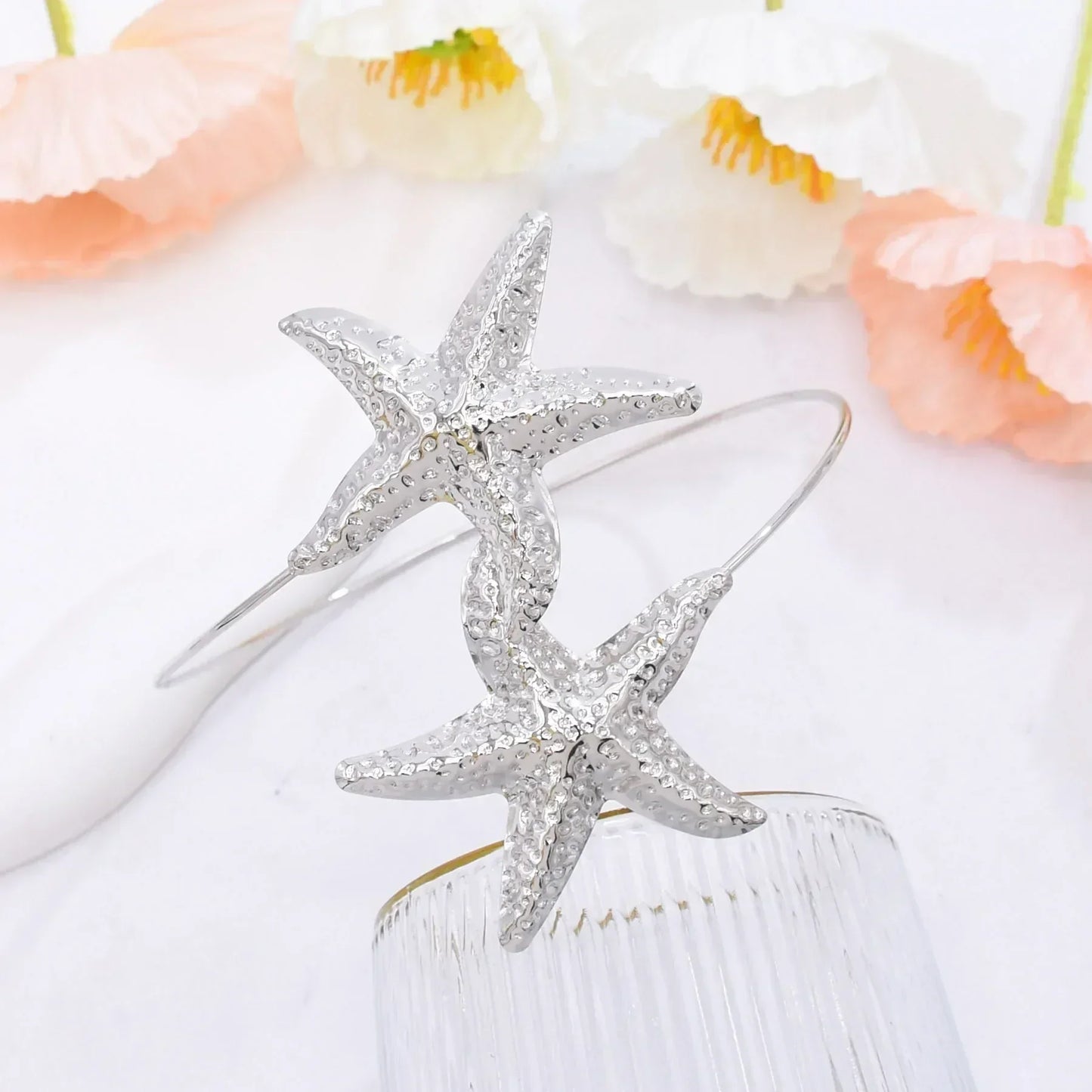 Golden Alloy 2 Starfish Arm Bracelet