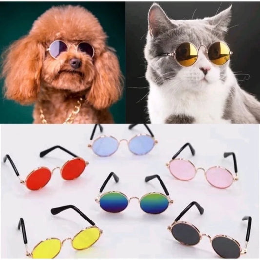 Non-Slip Pet Sunglasses for Cats and Small Dogs