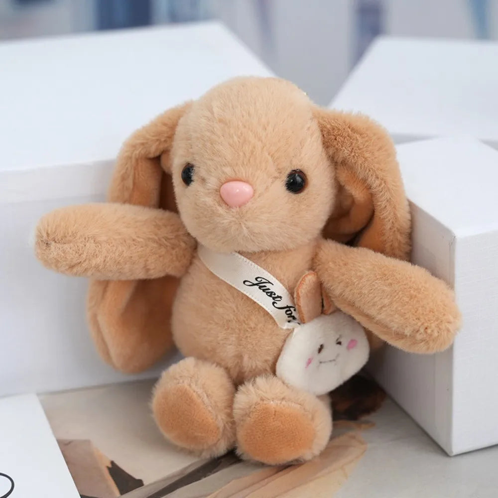 15cm Women's Rabbit Fur Keychain Bag Car Pendant Jewelry