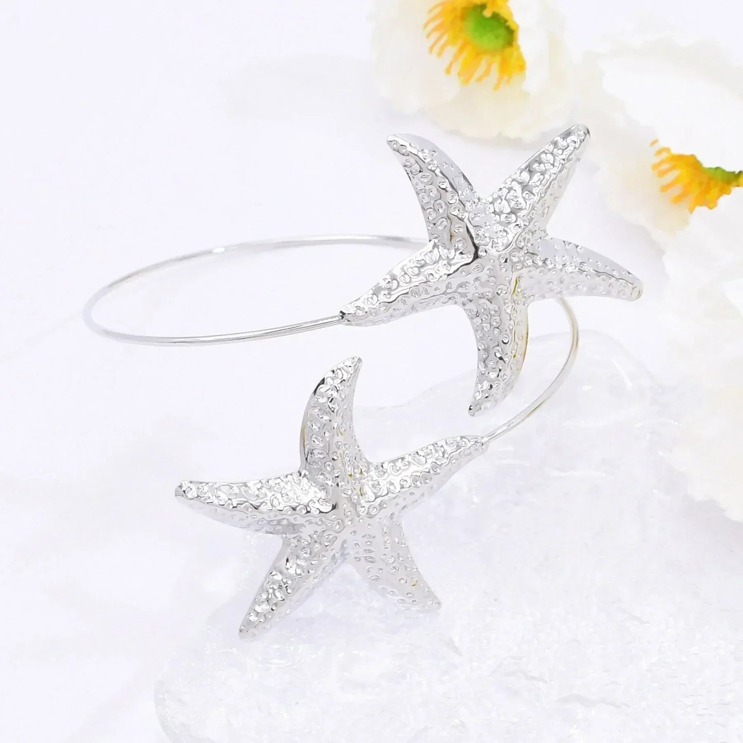 Golden Alloy 2 Starfish Arm Bracelet