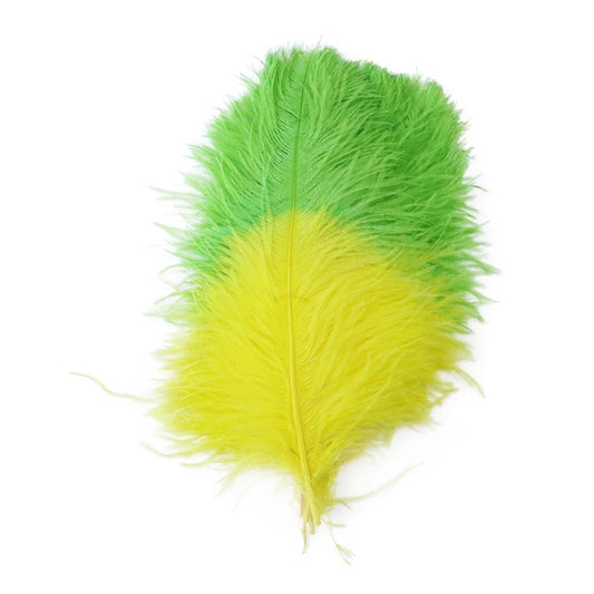 10PC Two-Tone Decorative Feather Plumes