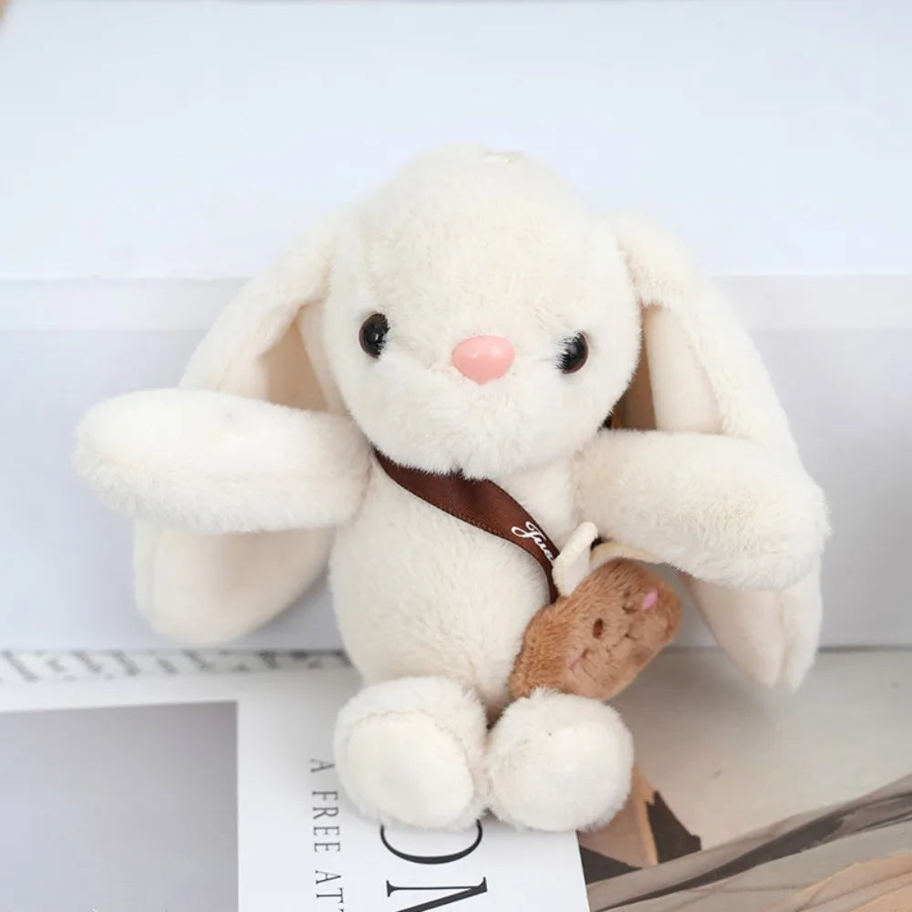15cm Women's Rabbit Fur Keychain Bag Car Pendant Jewelry