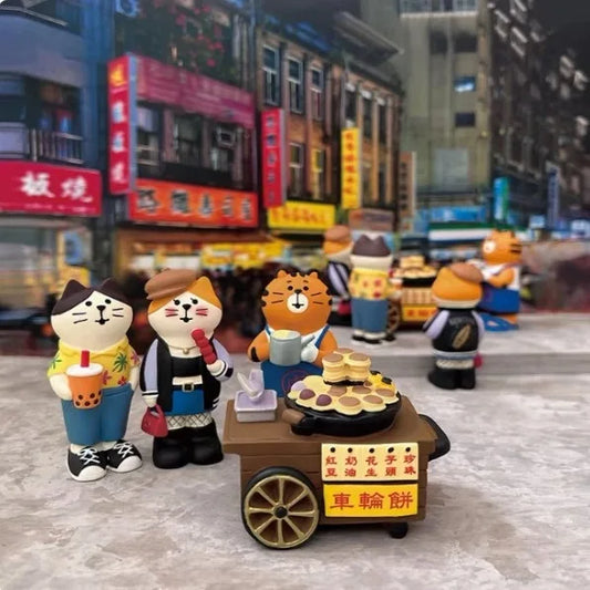 Night Market Barbecue Stand Scene Decoration