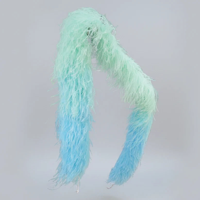 Mixed Color Ostrich Feather Boa & Shawl (2 Meters)