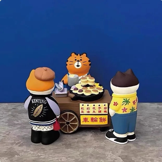 Night Market Barbecue Stand Scene Decoration
