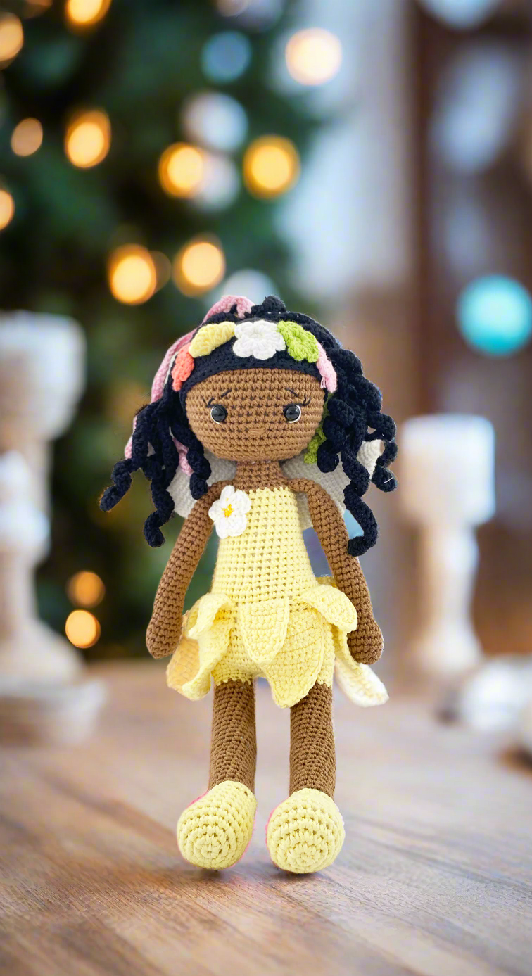 A Yellow Fairy Doll