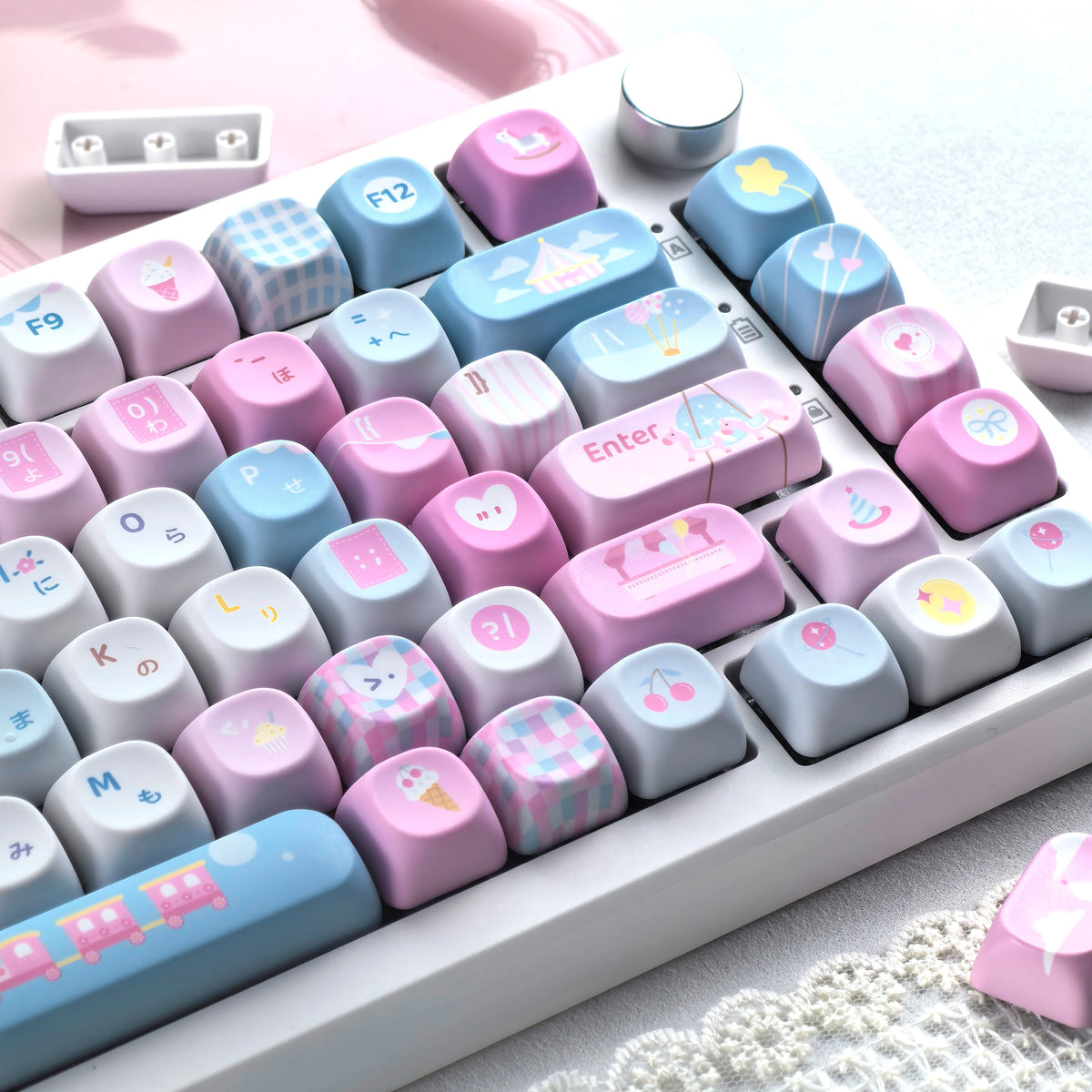 MAIMOOO Keyboard Keycaps Garden Party Cherry Moa