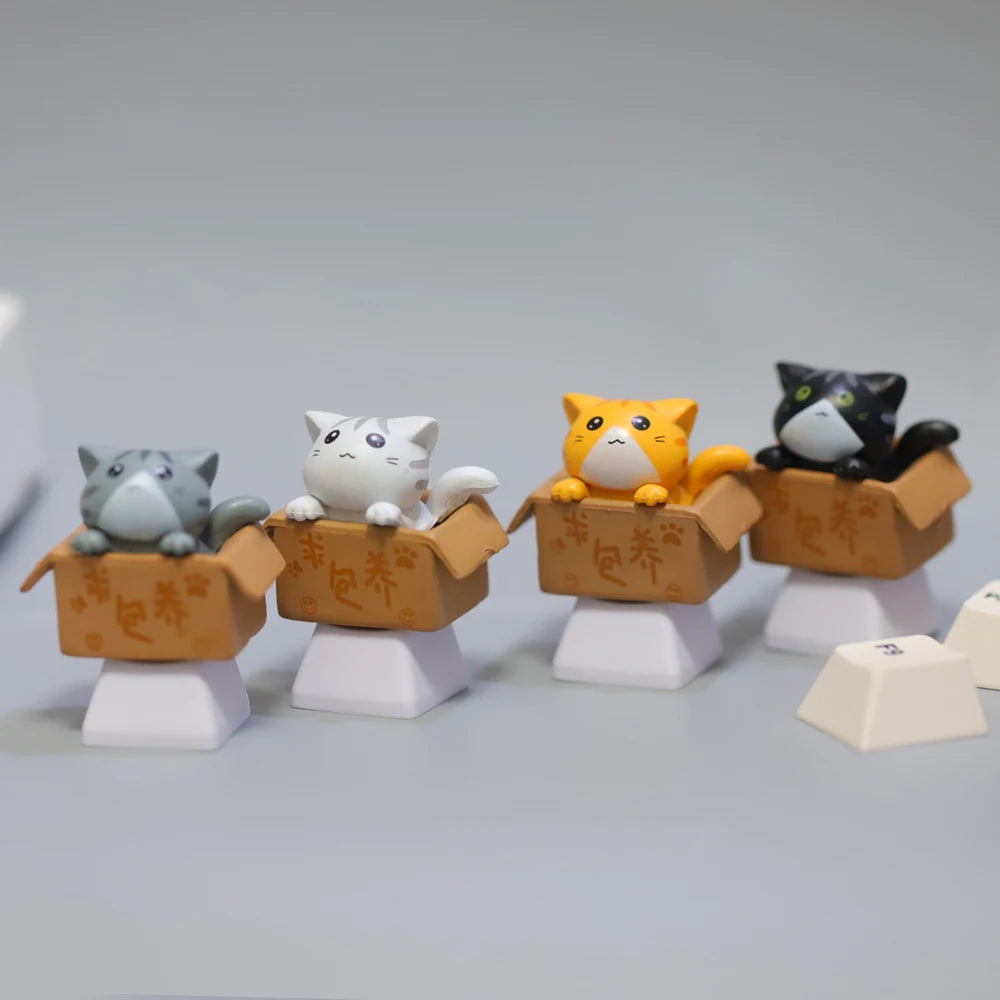 1pc Customize Your Keyboard with Cute Cat Keycaps
