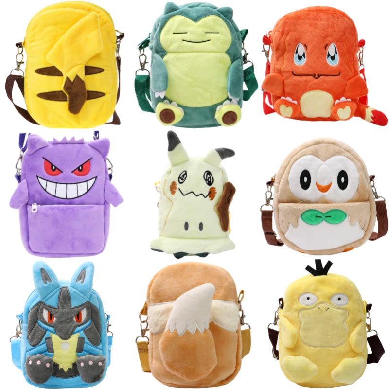 Pokemon Plush Shoulder Bags