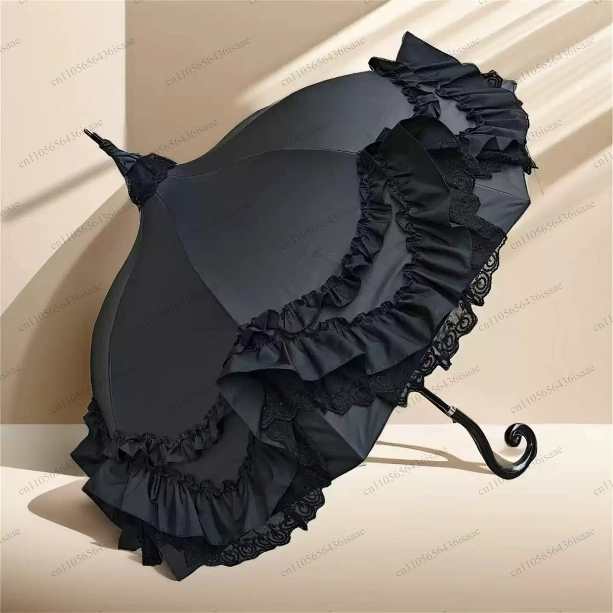 French Pagoda Lace Sun Umbrella